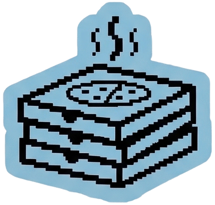Pizza box illustration